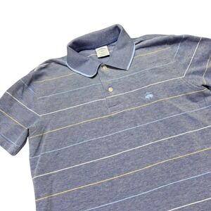 Brooks Brothers Performance Polo Shirt Mens Size S Slim Fit Striped
